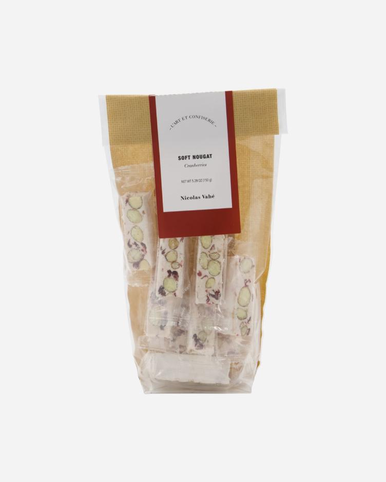 Weicher Nougat, Preiselbeeren