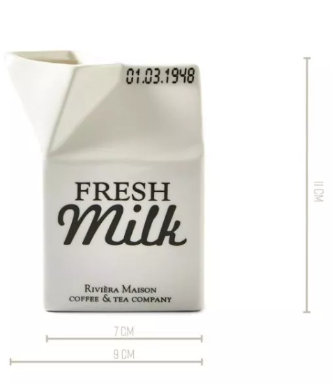 Milchkännchen Carton Jar - 1