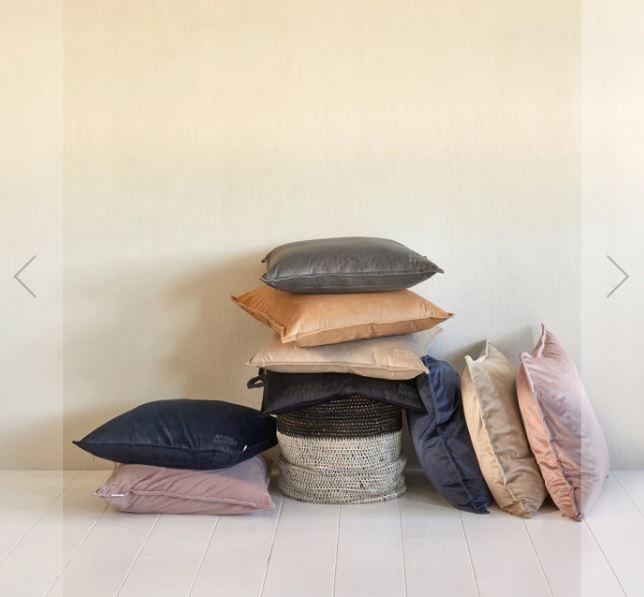 Kissenbezug RM Velvet, Blau, 60x60 - 1