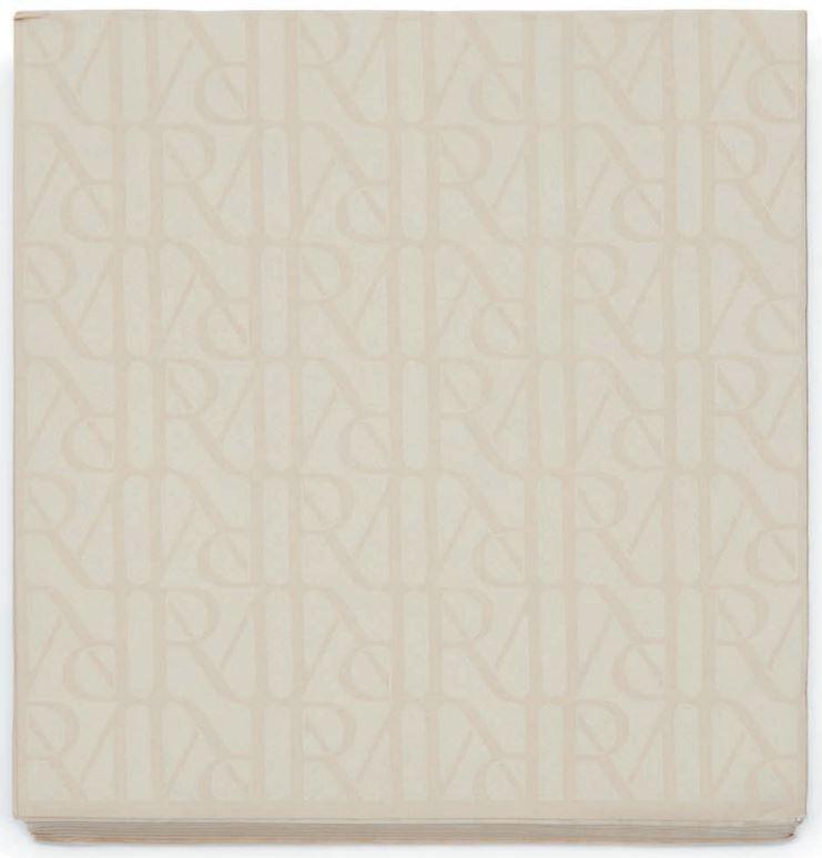 RM Monogram Luxury Paper Napkin