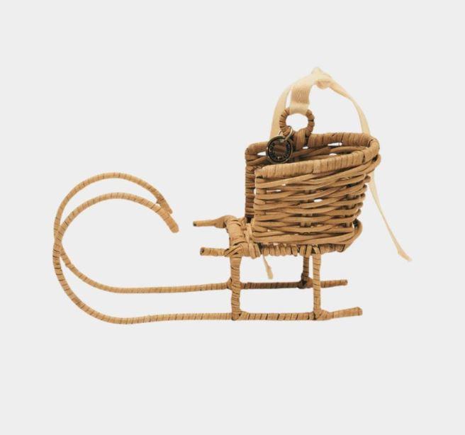 RR Wonderful Sled Ornament