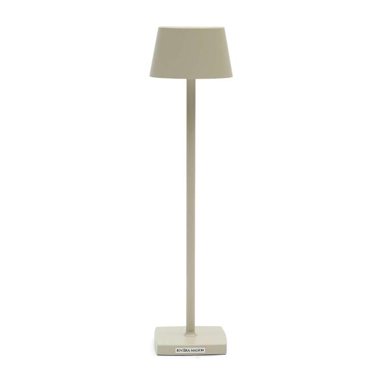 Luminee LED Lamp Micro USB flax baige