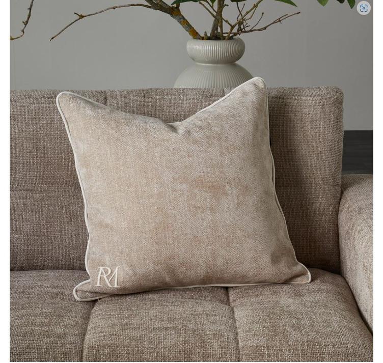 RM Monogram Aveiro Pillow Cover 60x60 - 1