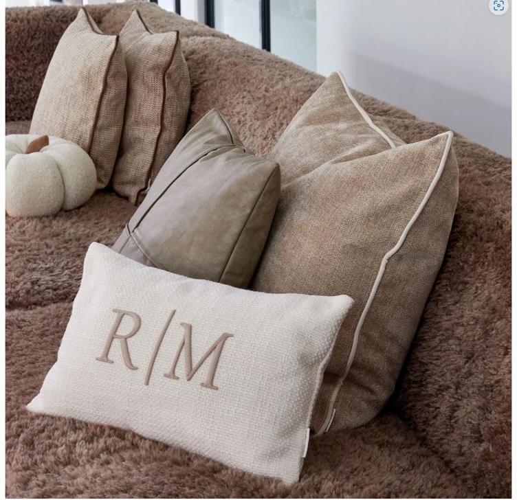 RM Monogram Aveiro Pillow Cover 60x60 - 0