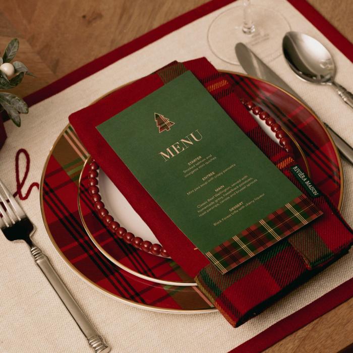 RM Classic Tartan Napkin 2 pieces - 0